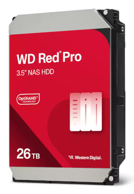 HDD WD Red Pro 3"1/2 Sata III 26To 512Mo