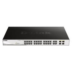 Switch 19'' SMART+ 24 GE PoEat 193W + 4 Combo SFP
