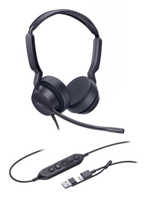 Casque USB A&C binaural UH42 UC&Teams