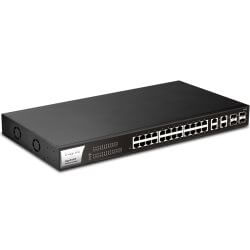 Switch Web Smart 24 Giga PoE + 4 Combo