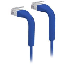 Cordon RJ45 formable 8m ultra fin Cat6 bleu