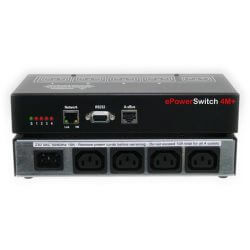 ePowerSwitch 4 sorties IEC master rack en option
