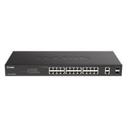 Switch EasySMART 24 Giga PoEat 370W + 2 combo SFP