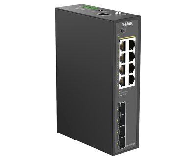 Smart L2 Indus. 8 Ports Gig PoE+ (240W) et  4 SFP