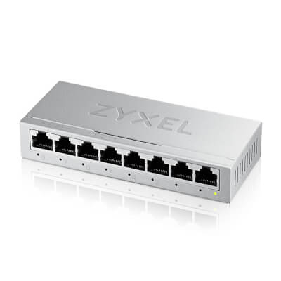 Switch 8 ports Gigabit boitier métal