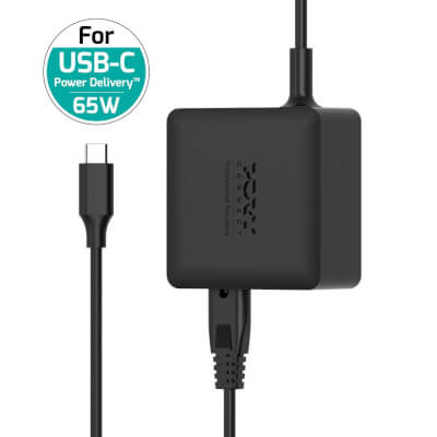 Alim USB Type-C GaN 65W câble secteur