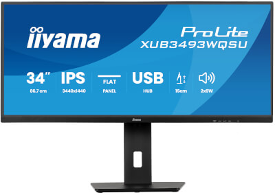 Moniteur 34'' IPS Ultra Wide 3440x1440 à 120Hz 1ms