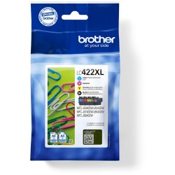 Pack de 4 cartouches d'encre blister LC422XLVAL