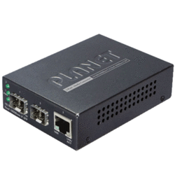 Transceiver 1xRJ45 Giga / 2xSFP