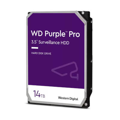 WD HD3.5" SATA3 14TB WD142PURP / Surveillance
