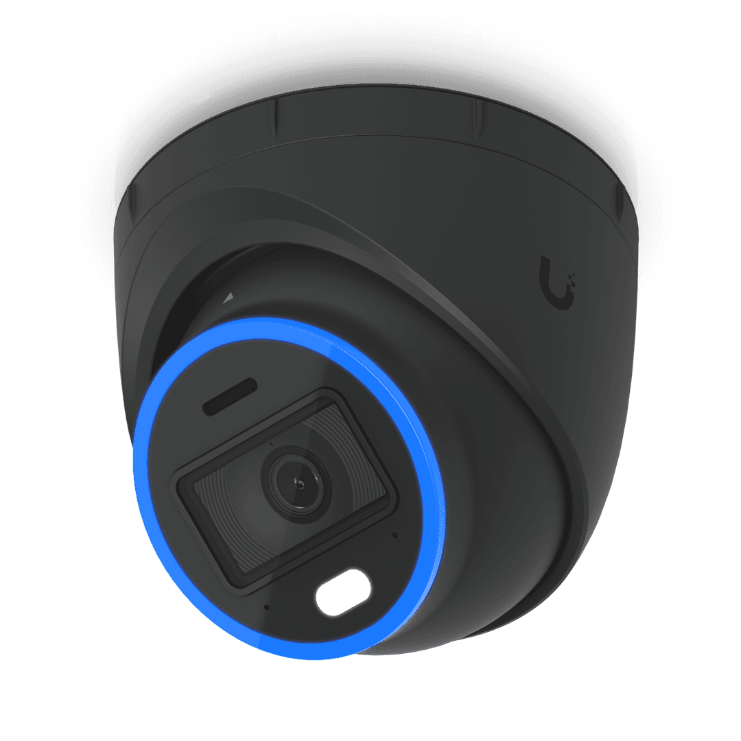 Caméra tourelle UniFi AI Turret 4K intérieur et extérieur, PoE, noire