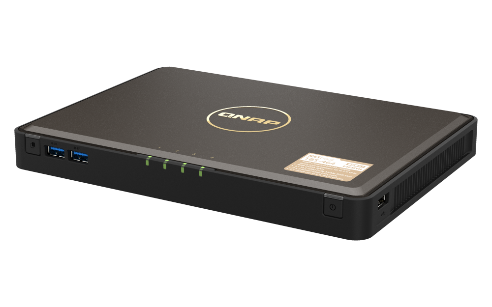 QNAP NAS TBS-464-8G (4 Bay) 4 x M.2 2280 PCIe Gen3 x2