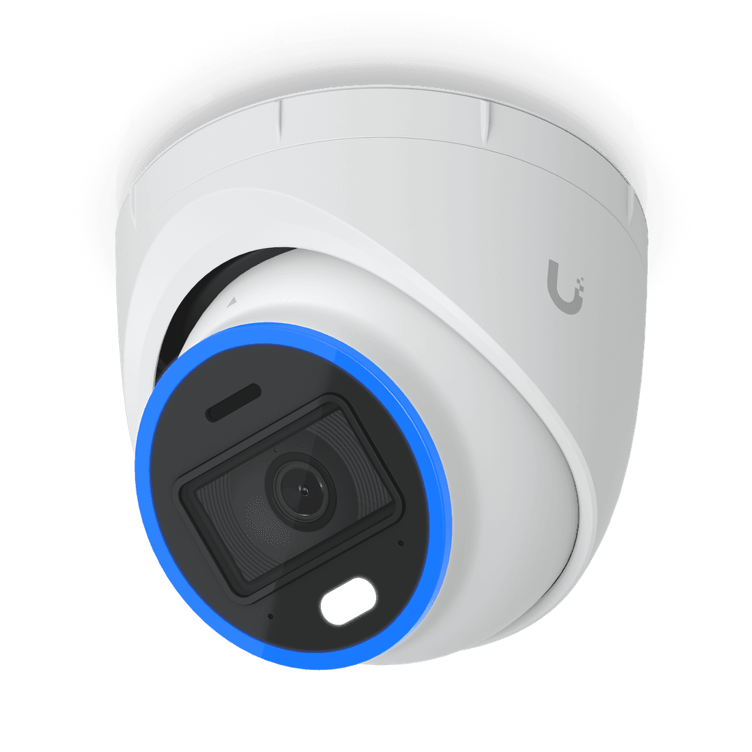 Caméra tourelle UniFi AI Turret 4K intérieur et extérieur, PoE, blanche