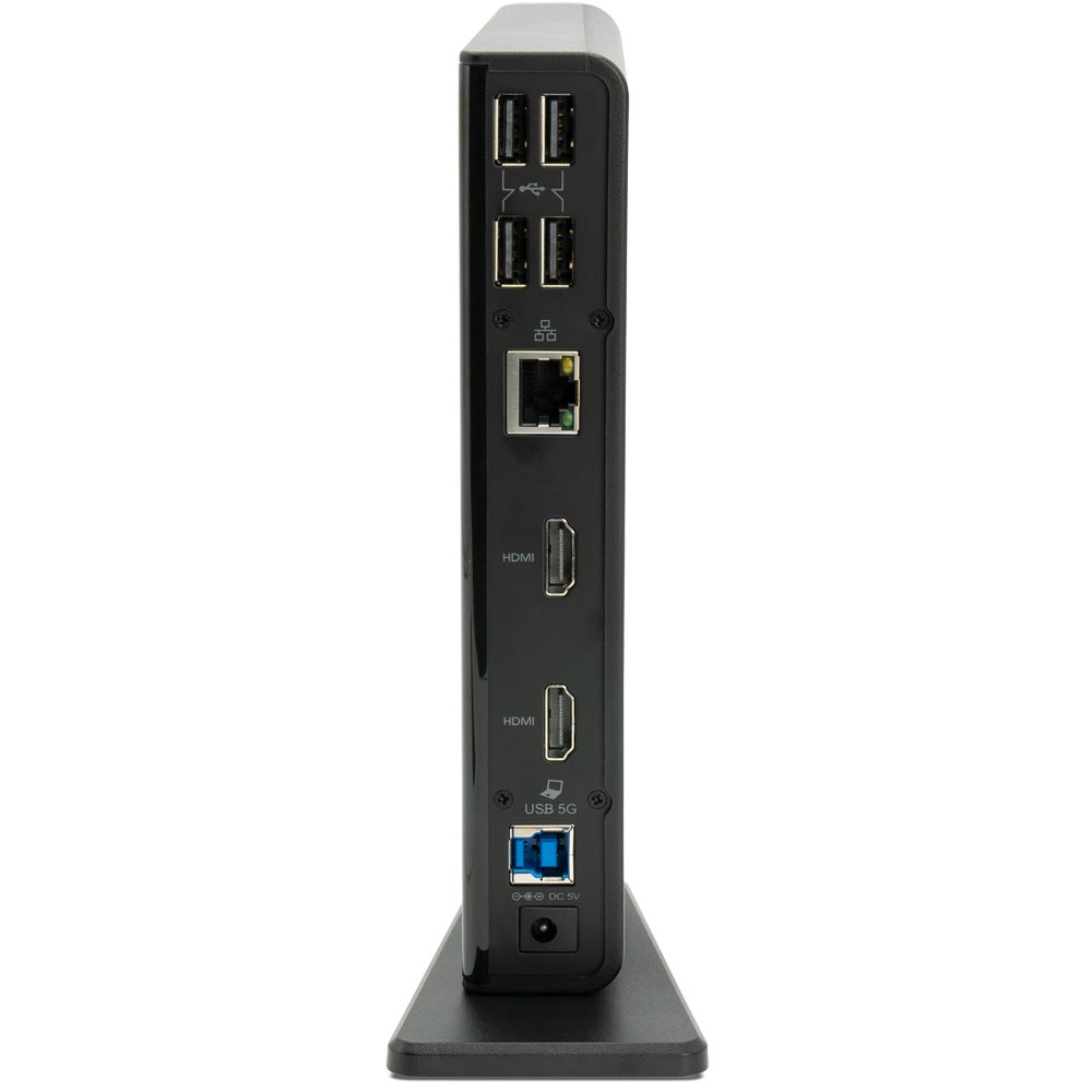 Station d'accueil TERRA MOBILE 732 USB-A/C · double écran